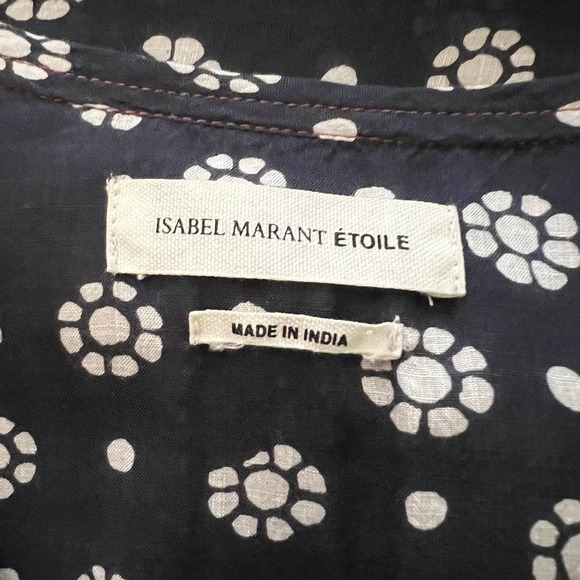 Isabel Marant Etolie Peasant Top Size 38 - Picture 13 of 15